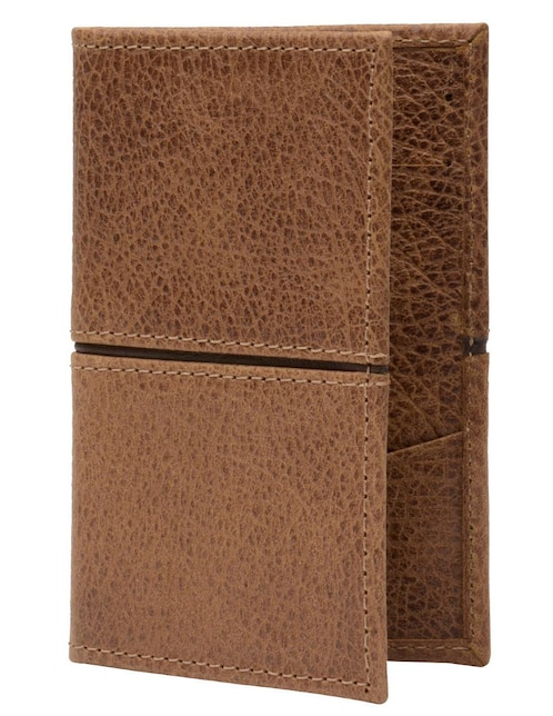 Tarjetero Hj Hinojosa de piel para hombre