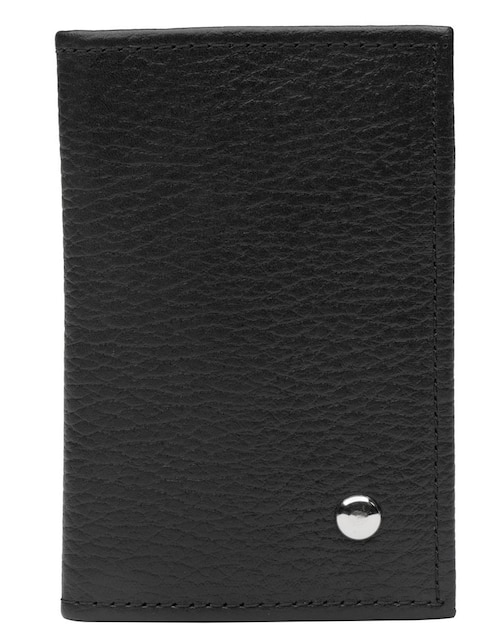 Tarjetero Hj Hinojosa de piel para hombre
