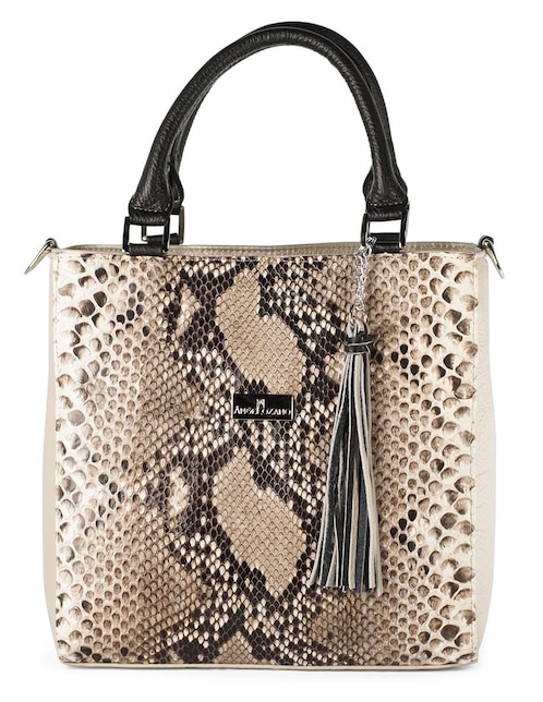 Bolsa satchel Angelozano México Querido de piel