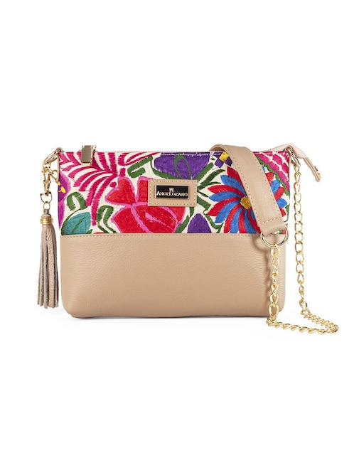 Bolsa crossbody Angelozano México Querido de piel