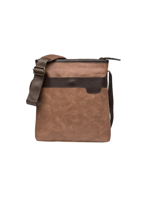 Bolsa messenger Hj Hinojosa de piel para mujer