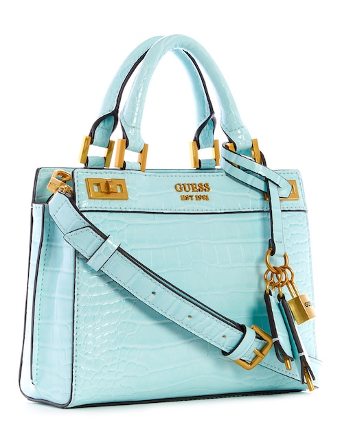 bolsa satchel guess katey