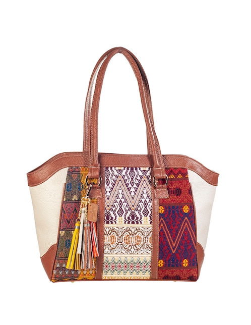 Bolsa tote Angelozano México Querido de piel para mujer