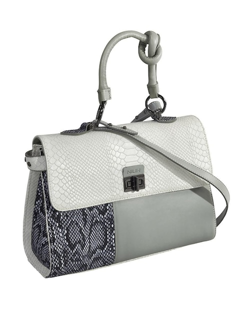 Bolsa satchel Niuh Pinzon de piel