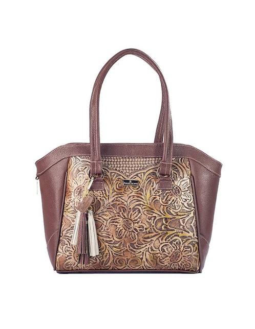 Bolsa tote Angelozano Maya de piel para mujer