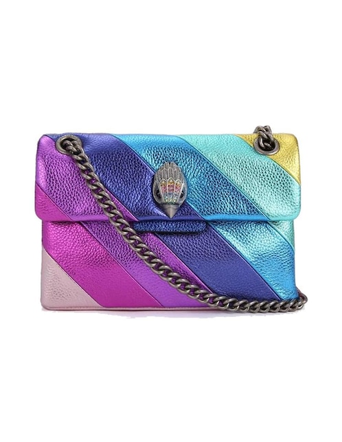 Bolsa flap Kensington Mini de piel para mujer Bolsa flap Kensington Mini de piel para mujer