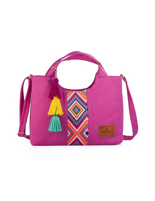 Bolsa satchel Angelozano Izamal Sublimado para mujer