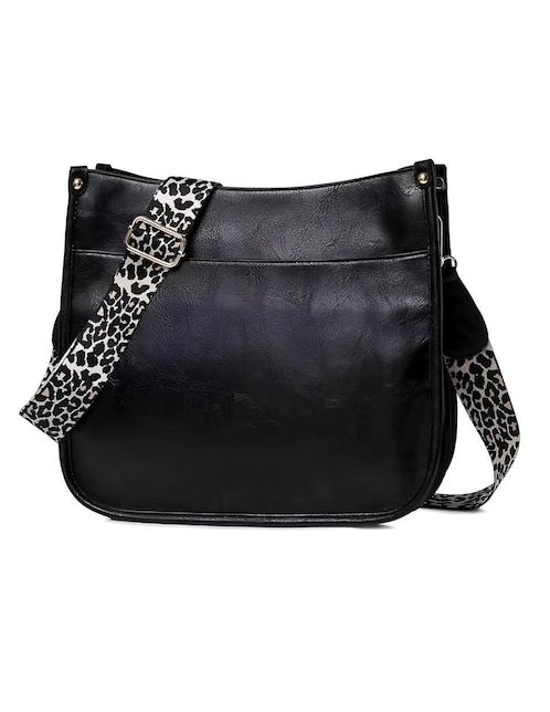 Bolsa crossbody de cuero unisex 1