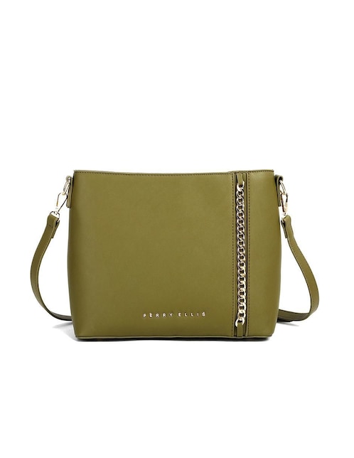 PERRY ELLIS Bolsa crossbody Perry Ellis Cielo para mujer