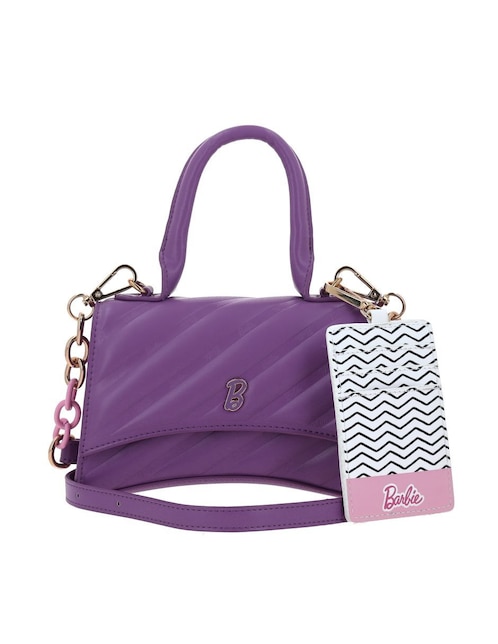 Bolsa satchel Barbie X Gorett Aislin para mujer