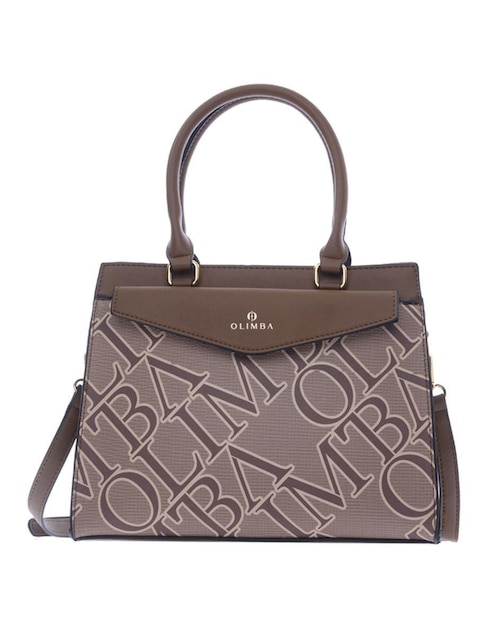 Bolsa satchel Olimba para mujer