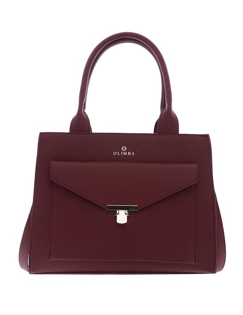 Bolsa satchel Olimba para mujer