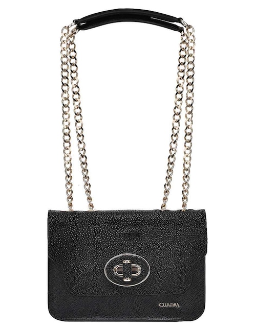 Bolsa crossbody Cuadra de piel para mujer