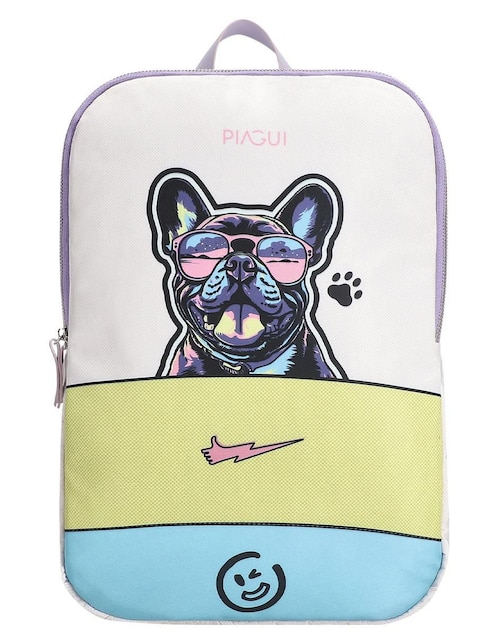 Mochila casual Piagui Dog Lover para mujer