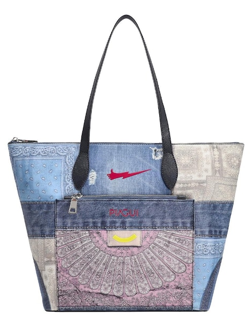Bolsa tote Piagui Art Lover para mujer