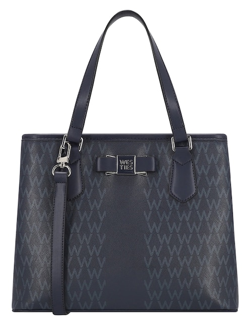 SATCHEL WESTIES, AZUL MARINO