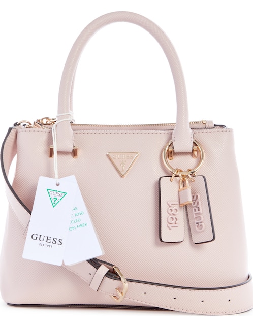 Bolsa satchel GUESS Eco Ivy para mujer