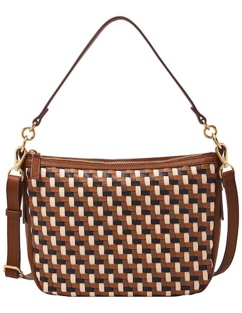 Bolsa bandolera Fossil Jolie de piel para mujer