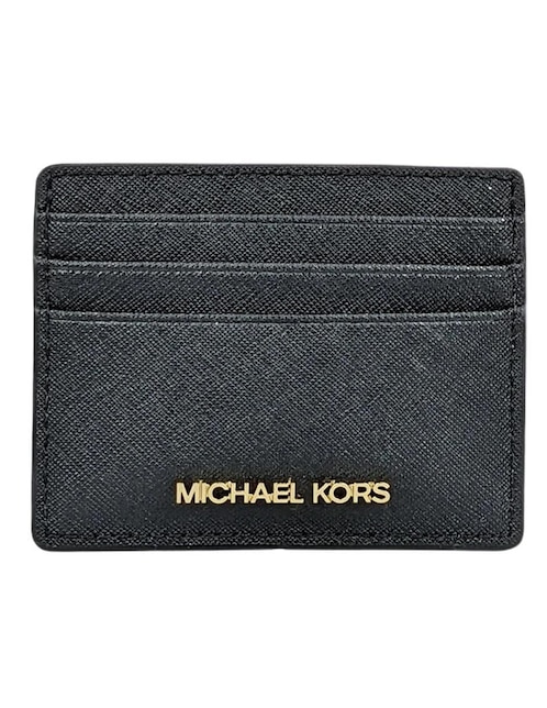 Tarjetero Michael Kors de piel Jet Set Travel unisex