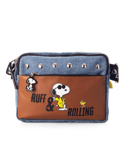 Bolsa crossbody Peanuts Ruffrolling Snoopy unisex