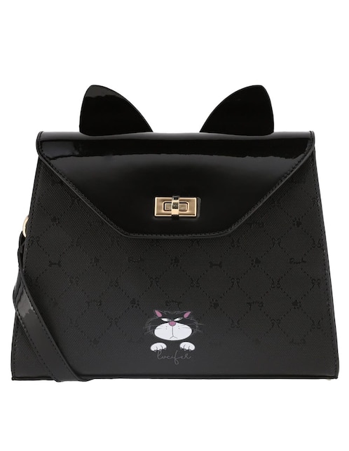 Bolsa satchel W Capsule Cats & Dogs Lucifer para mujer