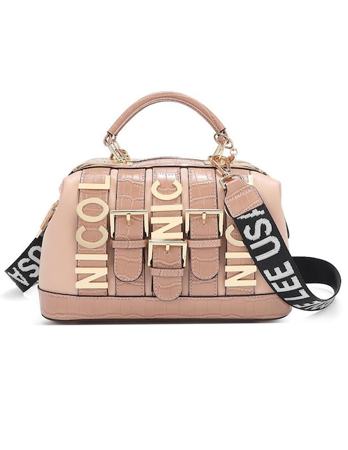 Bolsa bowler Nicole Lee Violet Blossom para mujer
