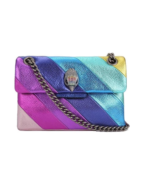 Bolsa flap Kurt Geiger de piel para mujer