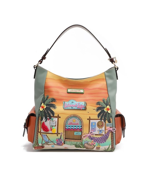 Bolsa hobo Nicole Lee Sun & Sand para mujer
