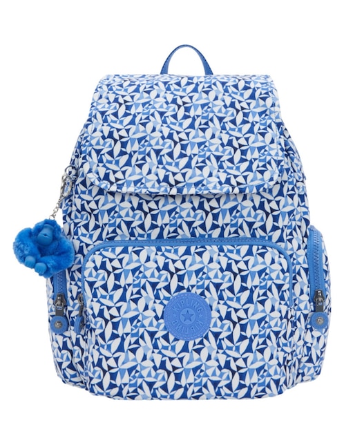 Mochila casual Kipling Basic Prt impermeable para mujer