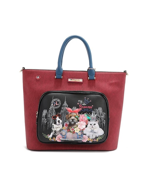 Bolsa tote Nicole Lee Family Yearbook para mujer