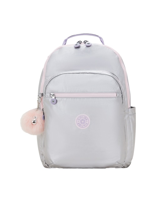 Mochila escolar Kipling BTS Plus impermeable para mujer