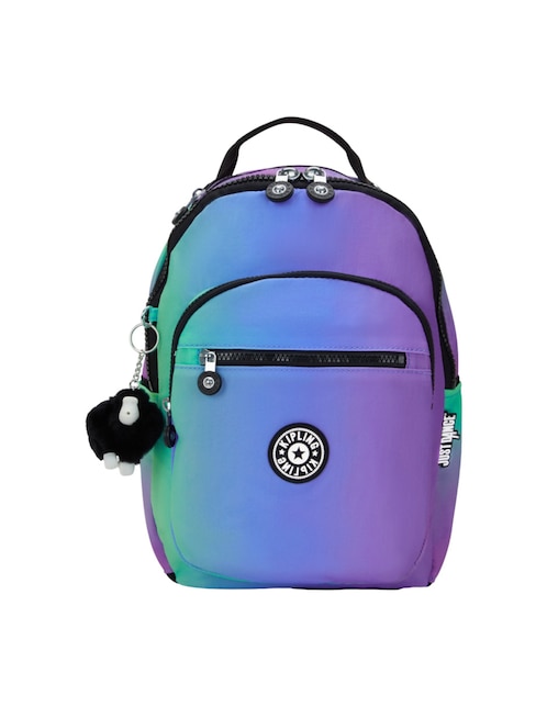 Mochila escolar Kipling BTS x Just Dance + impermeable para mujer