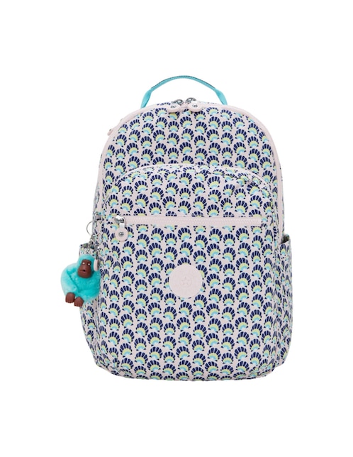 Mochila escolar Kipling BTS Prt impermeable para mujer