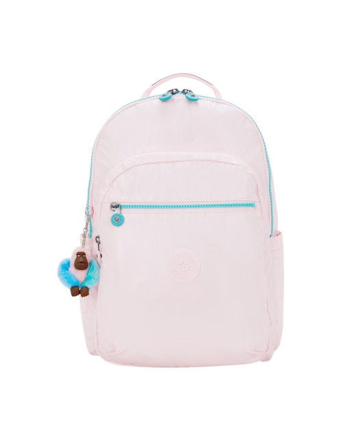 Mochila escolar Kipling BTS Plus impermeable para mujer