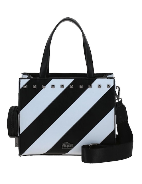 Bolsa satchel Gorett Alice in Wonderland para mujer