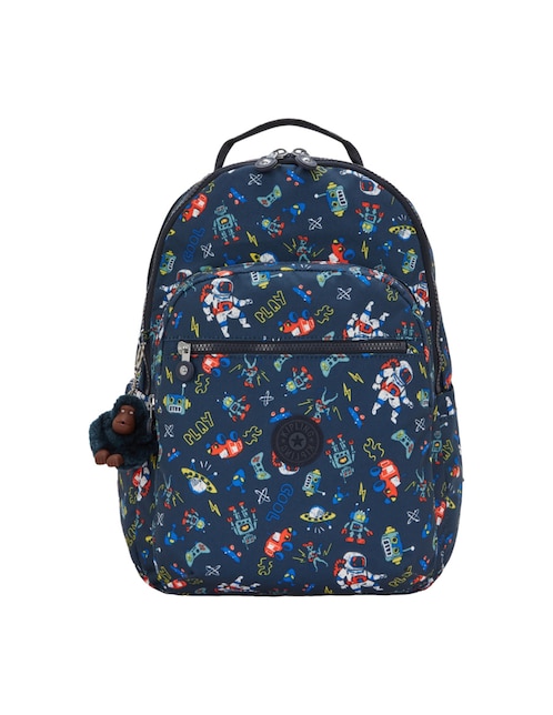 KIPLING Mochila escolar Kipling Bts Prt impermeable para mujer
