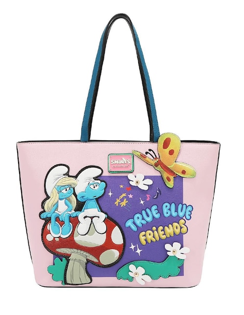 Bolsa tote Nicole Lee Pitufos para mujer