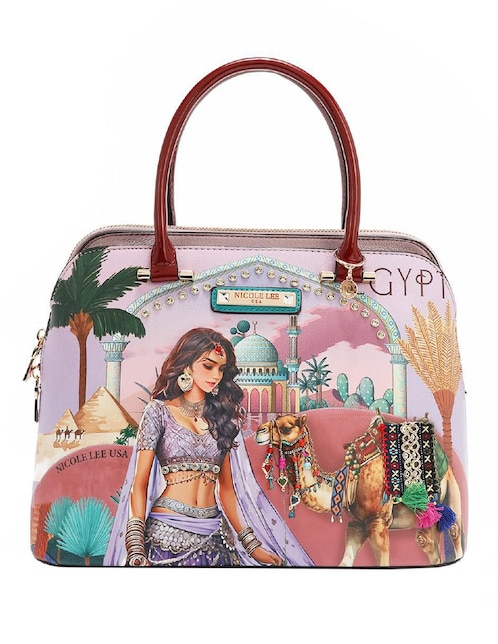 Bolsa dome Nicole Lee Queen Cleopatra para mujer