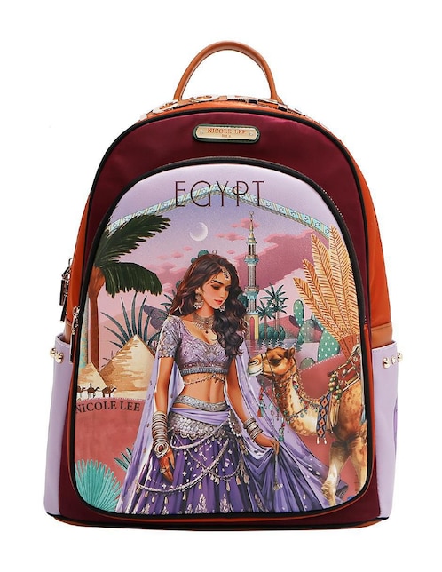 Backpack Nicole Lee QUEEN CLEOPATRA para mujer