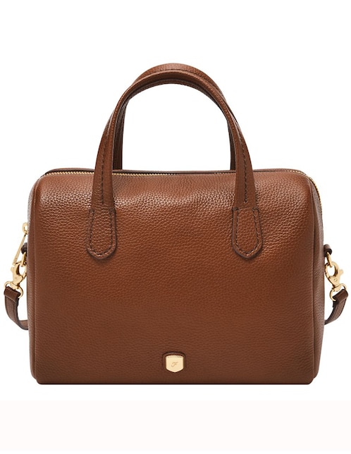 Bolsa satchel Fossil Lainey de piel para mujer
