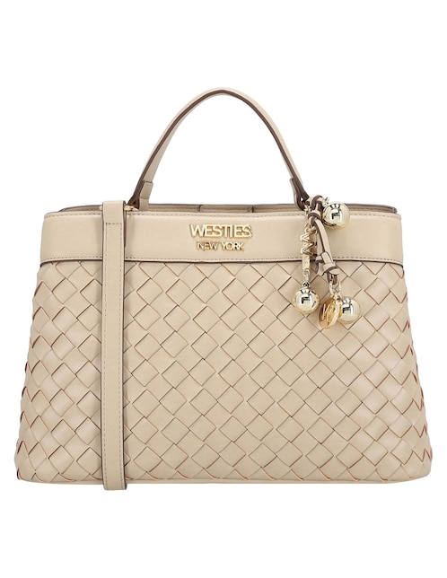 SATCHEL WESTIES, BEIGE