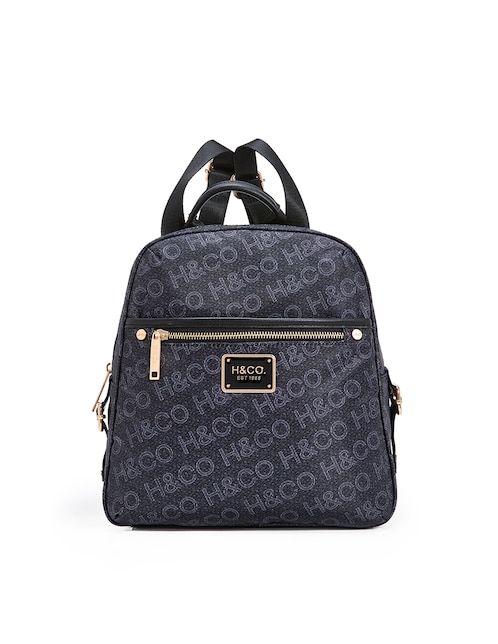 MOCHILA H&CO BACKPACK 7734, NEGRO