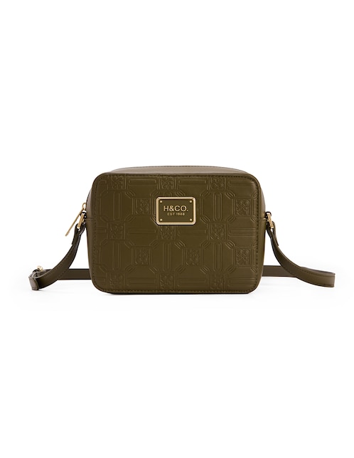 CROSSBODY H&CO, VERDE OLIVO