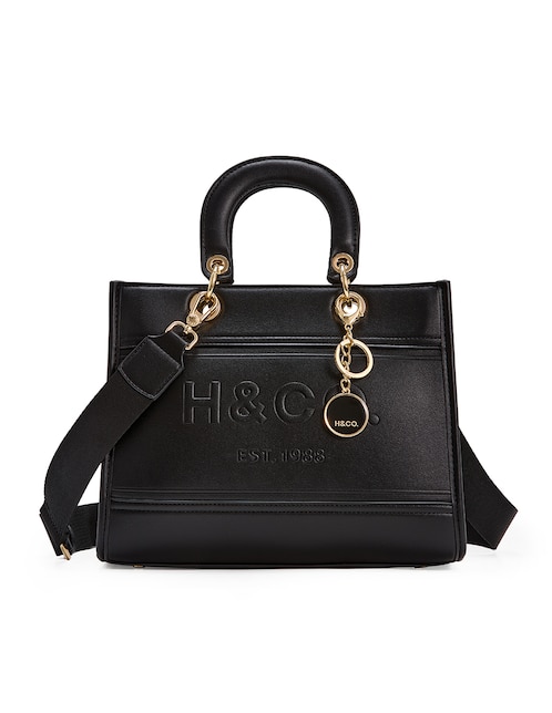 Bolsa satchel H&CO Susana para mujer