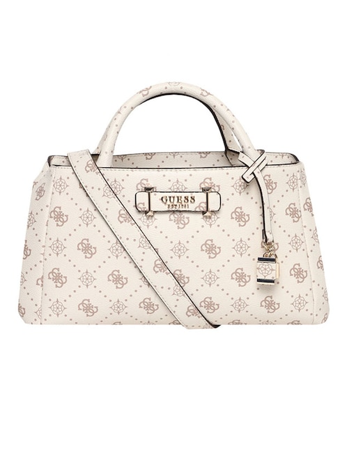 SATCHEL GUESS, BEIGE