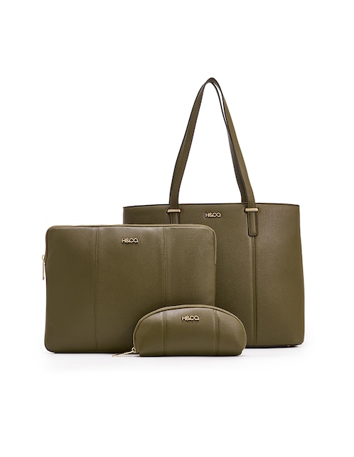 Set de bolsas tote H&CO Carlotta para mujer