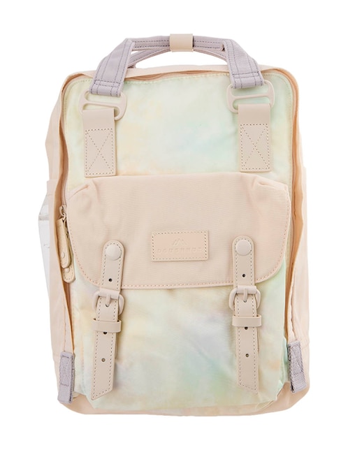 Mochila casual Doughnut Unicorn impermeable para mujer