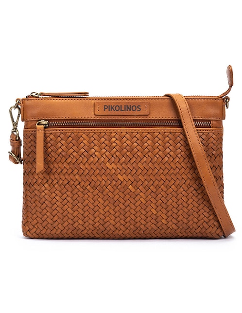 Bolsa bandolera Baleares de piel para mujer 1