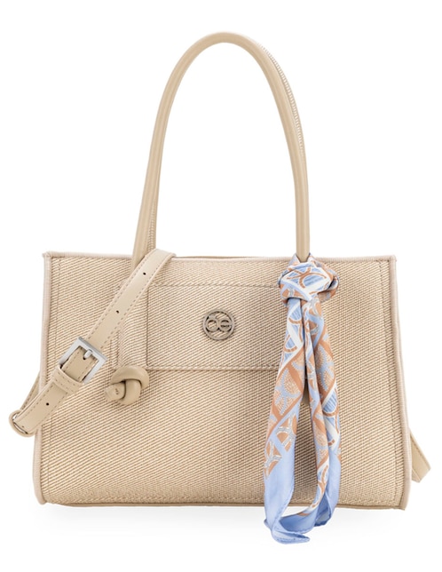 SATCHEL CLOE, BEIGE