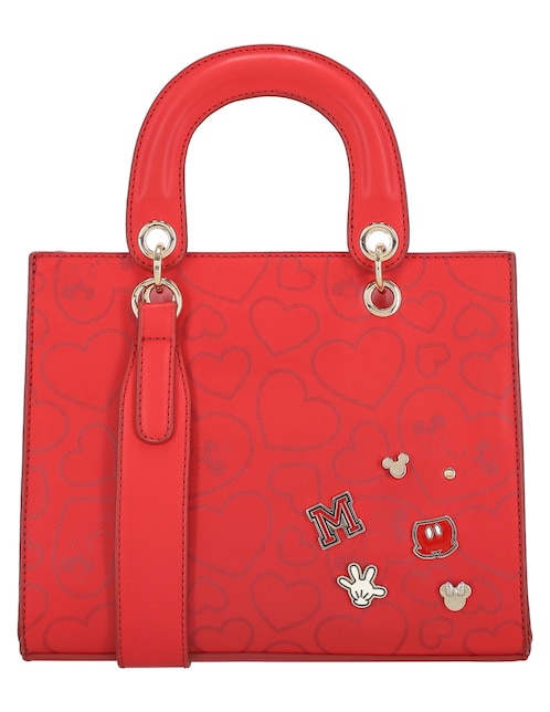 Bolsa satchel True Love Mickey & Minnie para mujer 1